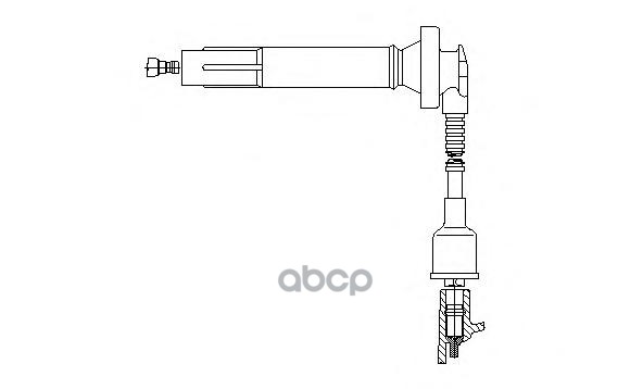Провод высоковольтный Subaru BREMI арт. 3a60e50