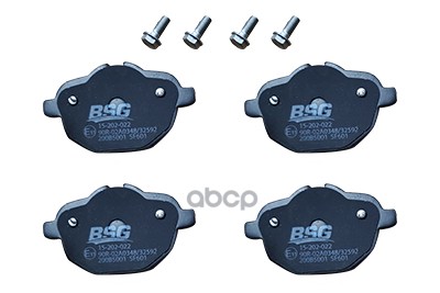 Колодки тормозные BMW F10-F10 LCI-F11-F11-F11 LCI-F18-F18 LCI-5G30-G31-6G32 GT-7G11-G12-X3 F25-X4 F2 BSG AUTO PARTS арт. bsg1...