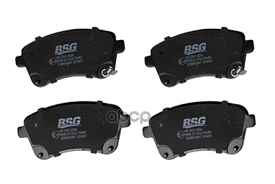 Колодки тормозные KIA VENGA 2010- перед BSG AUTO PARTS арт. bsg40-200-008