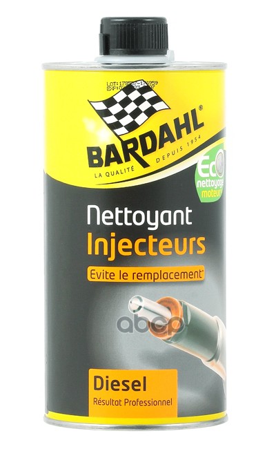 Очиститель инжекторов дизель BARDAHL DIESEL INJECTOR CLEANER (new formula) 1л 11551 Bardahl арт. 11551