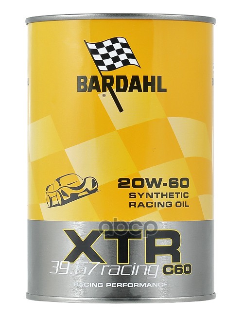 Bardahl 20W60 Xtr C60 Racing 39.67 1L (Специализированное Синт. Моторное Масло)