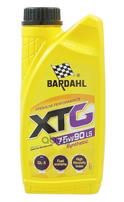 Транс. масло МКПП XTG 75W90 LS. (1л) Bardahl арт. 33051