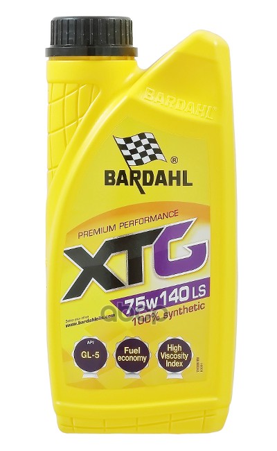 Транс. масло XTG 75W140 LS мин. (1л) Bardahl арт. 33061