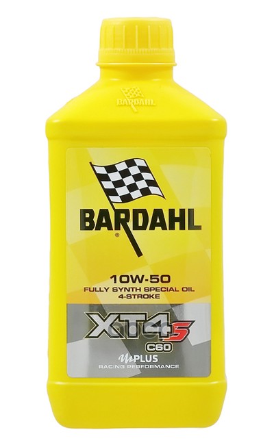 10W-50 Xt4s Sn, Jaso Ma/Ma2 Moto 4T 1Л (Синт. Моторное Масло) Bardahl арт. 358139