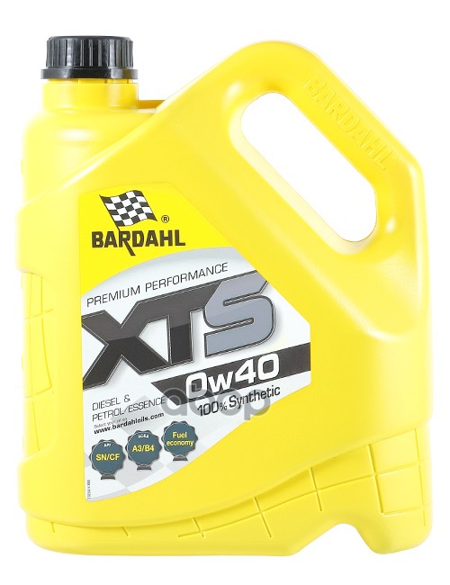 Bardahl Масло моторное синтетическое BARDAHL XTS 0W-40 4л 36142