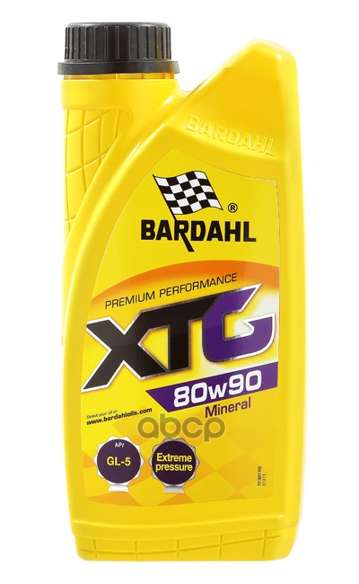 Транс. масло XTG 80W90 мин. (1л) Bardahl арт. 36271