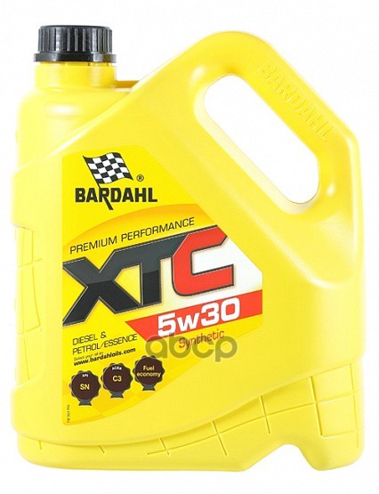 Bardahl Масло моторное синтетическое BARDAHL XTC 5W-30 4л 36312