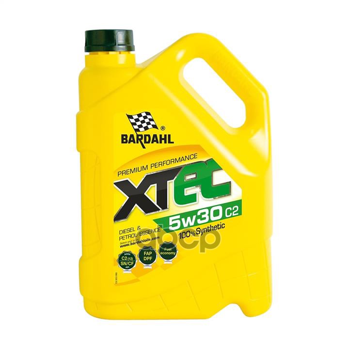 Bardahl Масло моторное синтетическое BARDAHL XTEC C2 5W-30 4л 36532