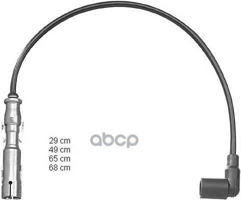 Провода Высоковольтные Ad Vw Ahl,Adp,Avu,Akl Beru Zef1224 Beru арт. ZEF1224