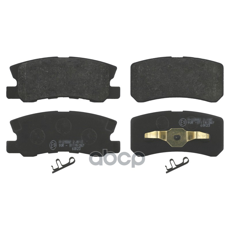 Колодки Тормозные Дисковые Chrysler: Sebring 2.0 01-, Sebring 2.0 Crd, 2.0 Vvt, 2.4 Vvt 07-, Sebring Кабрио 2.0 Crd, 2.7, 2.7...