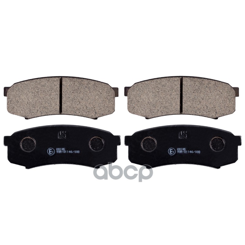 Колодки тормозные дисковые TOYOTA LANDCRUISER (B) 70 / TOYOTA LANDCRUISER (C) 80 / TOYOTA LANDCRUISE Blue Print арт. adt34280