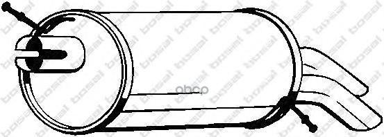 Основной Глушитель Bosal арт. 154317