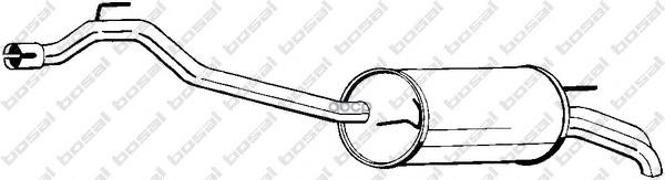 Глушитель Задняя Часть Bosal арт. 283469