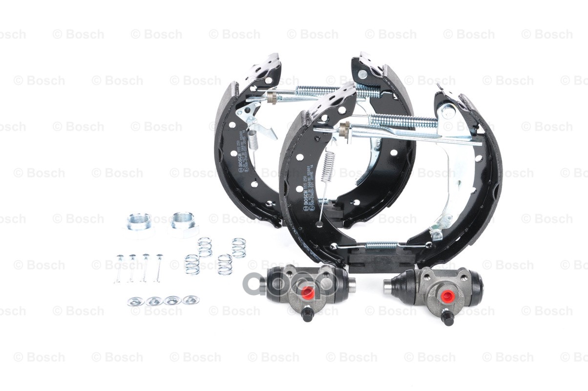 Комплект Тормозных Цилиндров И Колодок Super Pro | Зад | Bosch арт. 0204114554