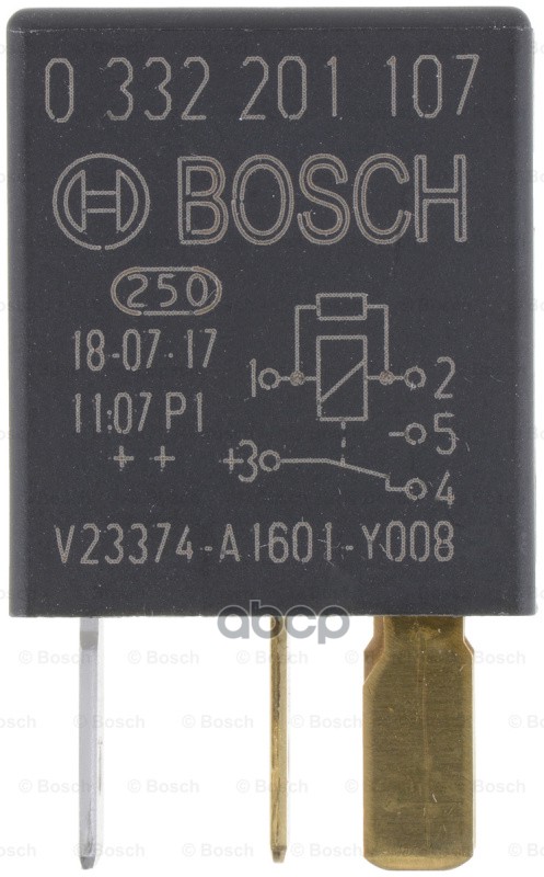Реле 12V 0332201107 Bosch арт. 0332201107