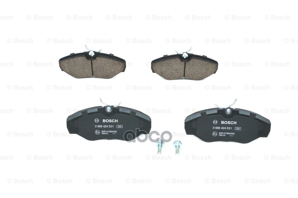 Колодки Тормозные Дисковые Bosch 0986424531 Bosch арт. 0986424531