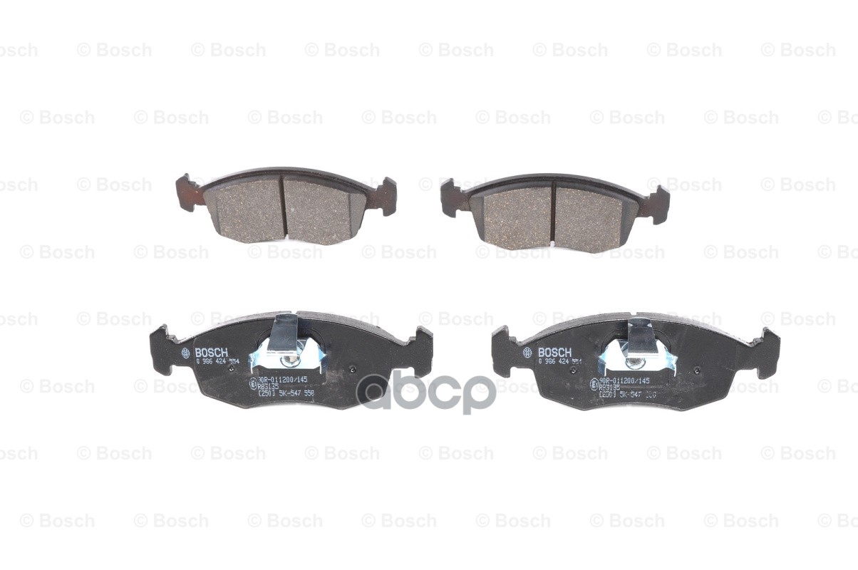 Колодки торм к-т Bosch арт. 0986424554