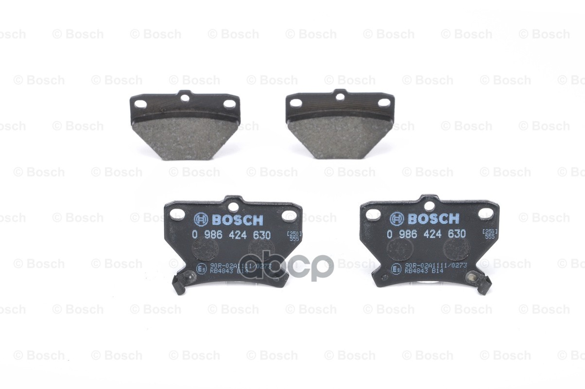 Колодки Тормозные Дисковые | Зад | Bosch арт. 0986424630