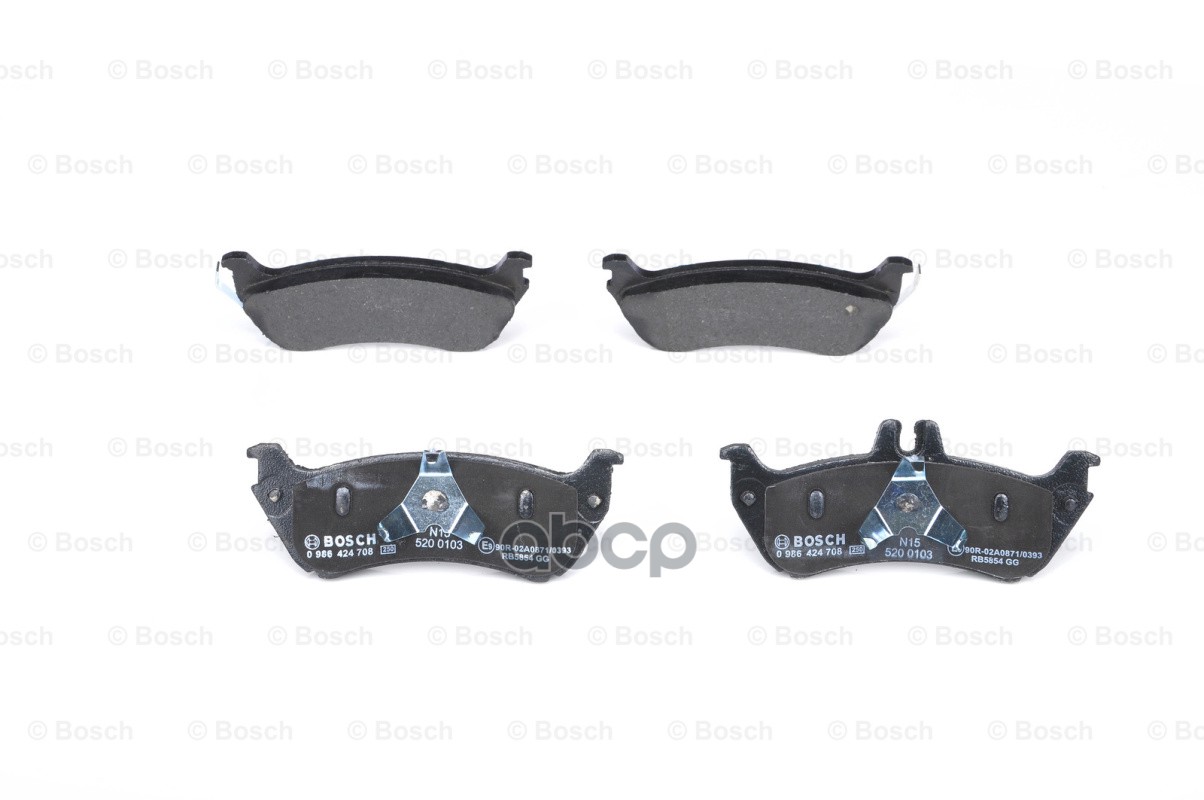 Колодки Тормозные Дисковые | Зад | Bosch арт. 0986424708