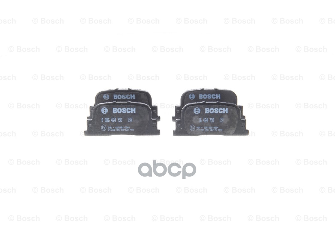 Колодки Тормозные Дисковые | Зад | Bosch арт. 0986424730