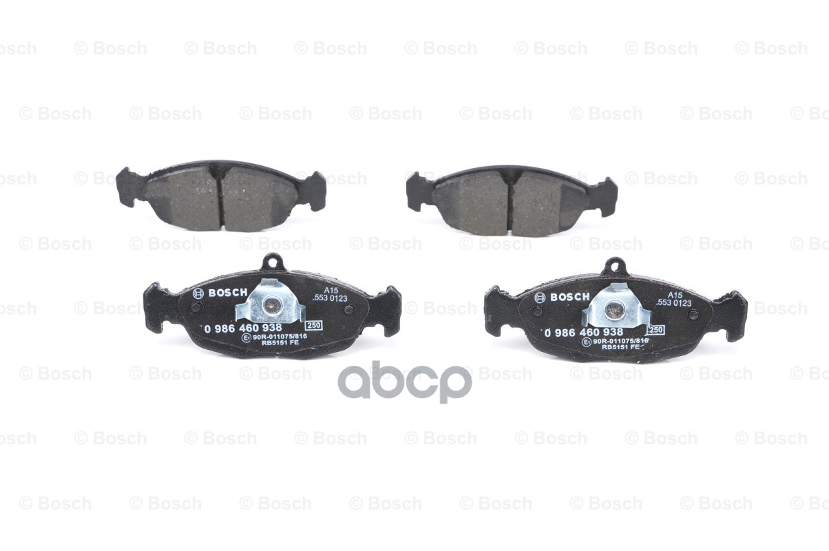 Колодки Тормозные Chevrolet Lanos  Daewoo Nexia Bosch арт. 0986460938