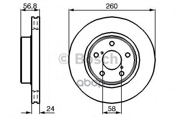 Диск Тормозной Subaru: Impreza Купе  95-00, Impreza Седан  92-00, Impreza Седан  00 -, Impreza 00 -, Impreza 92-00, Legacy I ...