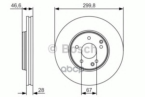 Диск Тормозной Premium 2, Передн, Mb E 270 Cdi 99-02, Mb C 270 Cdi 00-04, Mb E 240 97-00, Mb Clk 270 Cdi Coupe 02-05, Mb Clk ...
