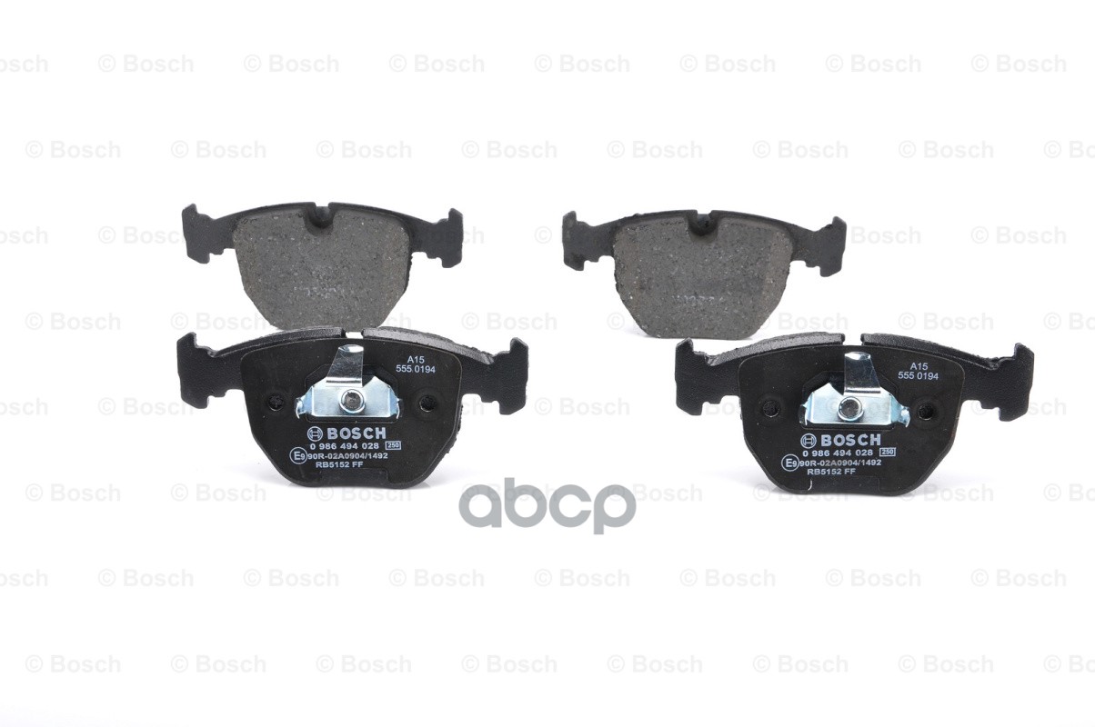 Колодки Тормозные Дисковые Bmw Е38/E39/X5 3.0/4.4 Передние Bosch арт. 0986494028