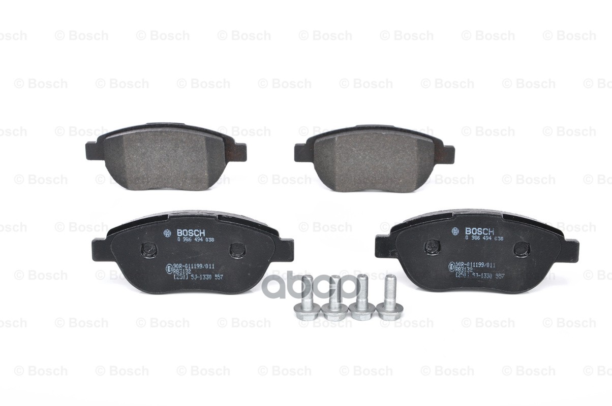Колодки тормозные дисковые перед Bosch арт. 0986494038