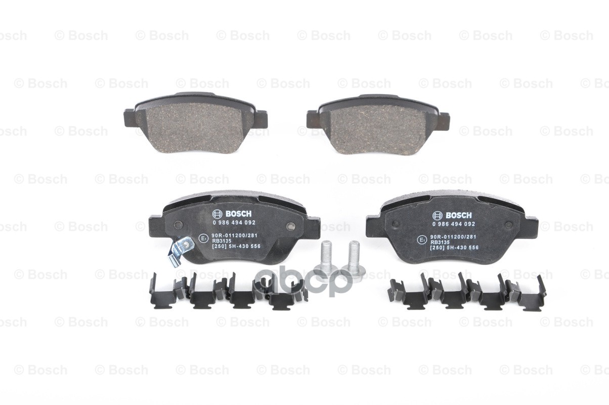 Колодки Тормозные Дисковые Передн Opel:corsa D 07.06- Bosch арт. 0986494092