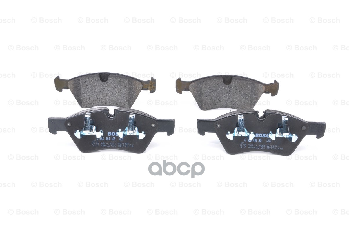 Колодки тормозные передние BOSCH 0 986 494 165 Bosch арт. 0 986 494 165