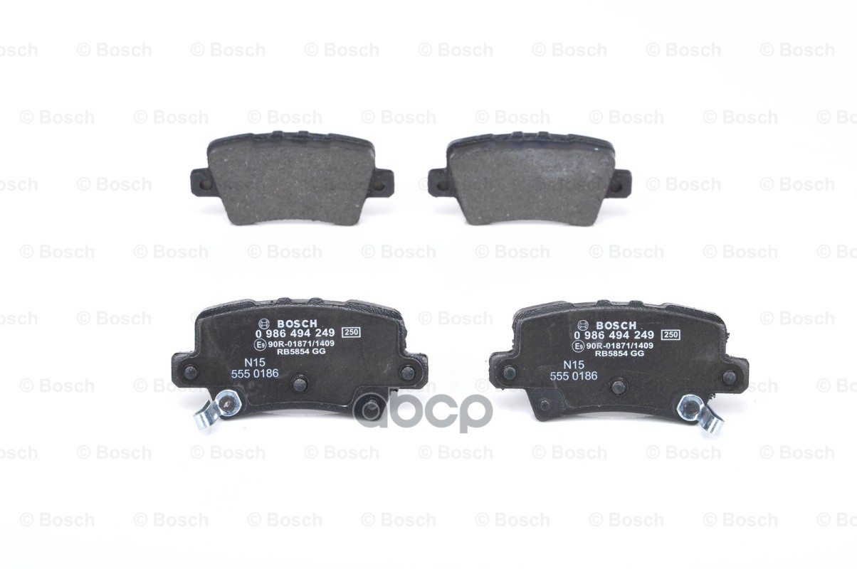 Колодки Тормозные Дисковые | Зад | Bosch арт. 0986494249