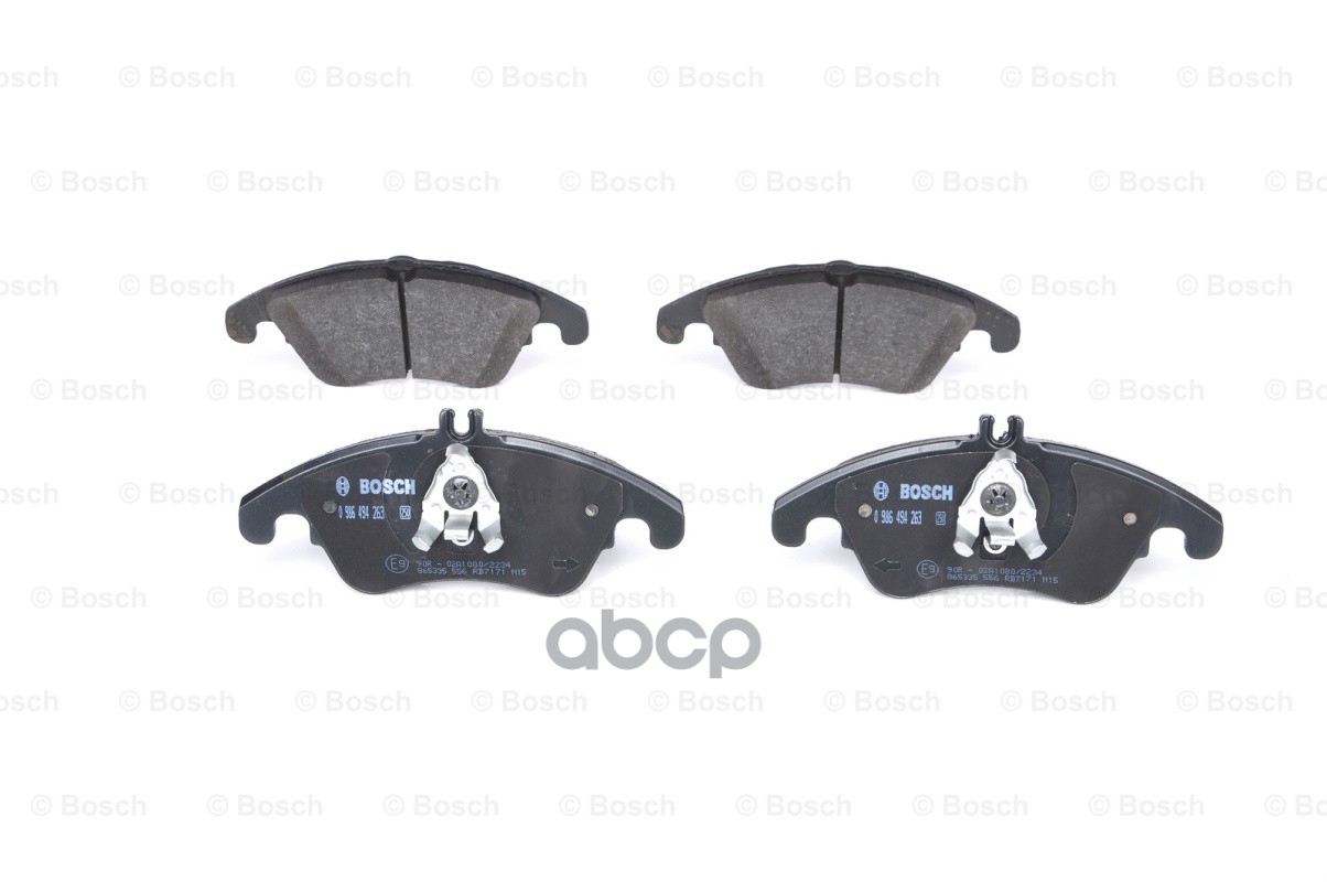 Колодки тормозные дисковые перед Bosch арт. 0986494263