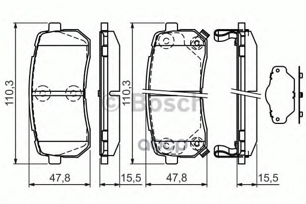 РљРѕР»РѕРґРєРё С‚РѕСЂРј Рє-С‚ Bosch арт. 0986494327