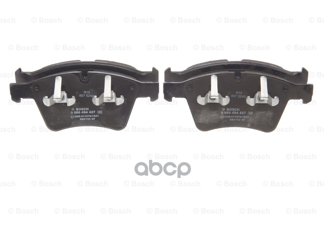Колодки тормозные дисковые перед Bosch арт. 0986494427