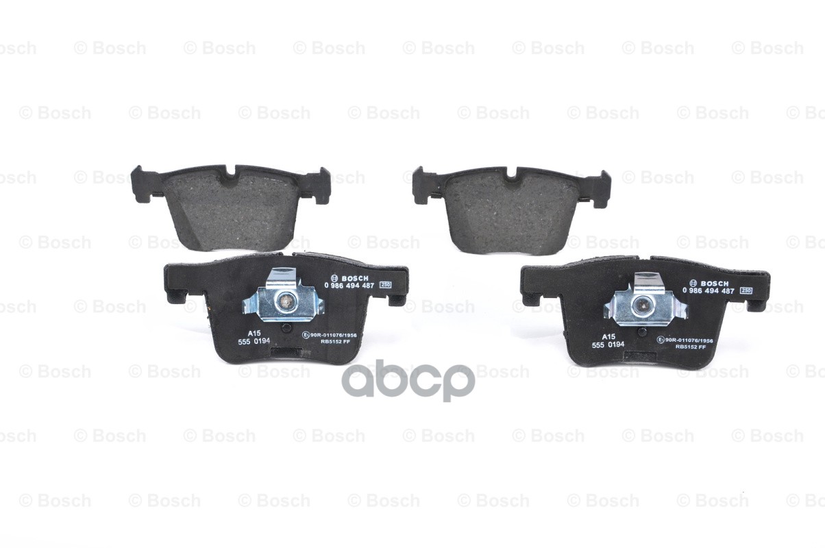 Колодки тормозные передние 0986494487 Bosch арт. 0986494487
