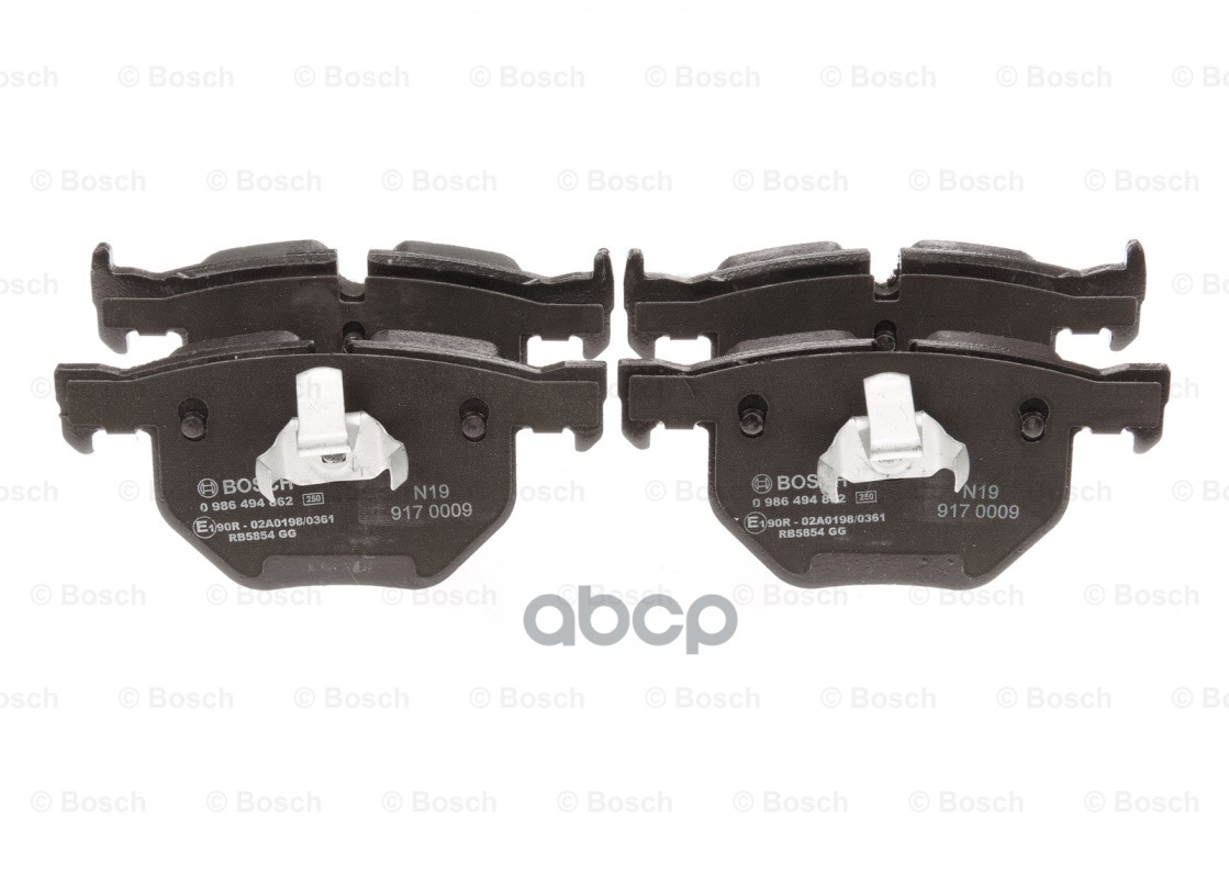 Колодки Тормозные Дисковые Зад Bosch арт. 0986494862