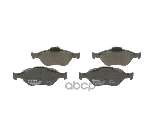 Колодки тормозные дисковые перед Bosch арт. 0986495220