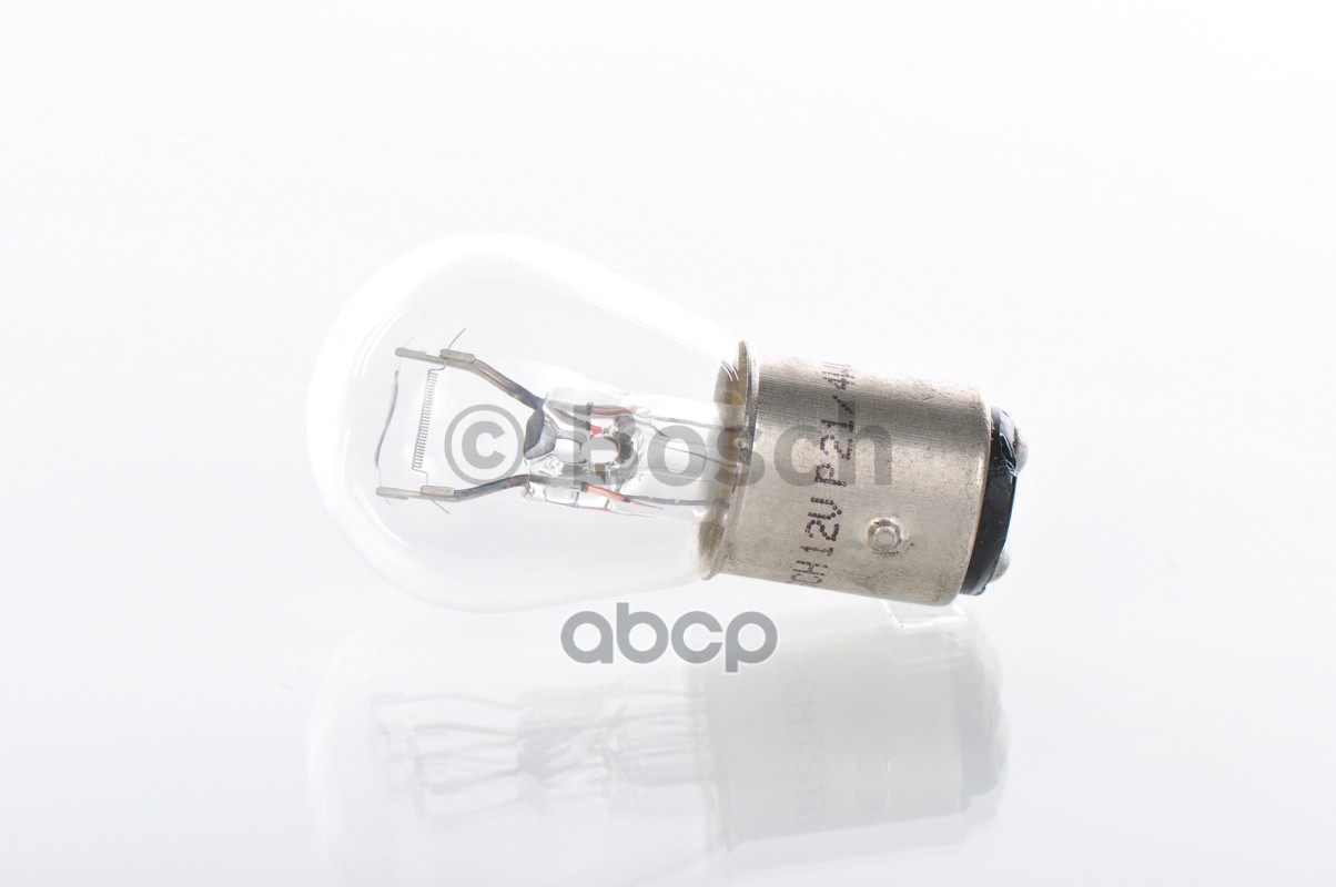 Комплект Ламп Накаливания Блистер 2Шт P21/4W 12V 21/4W Baz15d Pure Light (Стандартные Характеристики) Bosch арт. 1987301015