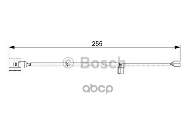 Датчик износа колодок 1987473013 Bosch арт. 1987473013