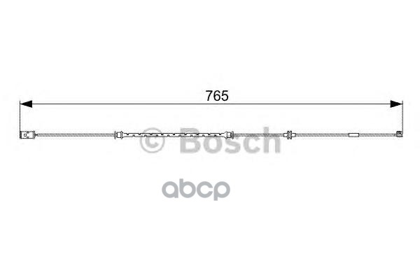 Датчик Износа Тормозных Колодок Bosch арт. 1987473018