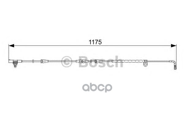 Датчик износа тормозных колодок Bosch арт. 1987473032