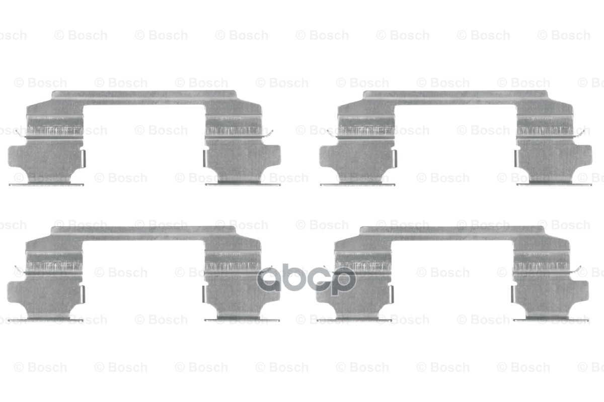 К-Т Уст Диск Торм Колодок Nissan X-Trail T30 Bosch арт. 1987474436