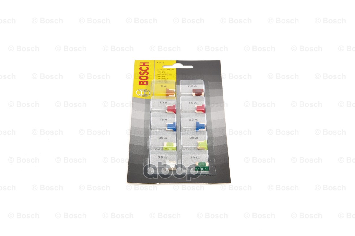 Комплект предохранителей 1987529078 Bosch арт. 1987529078