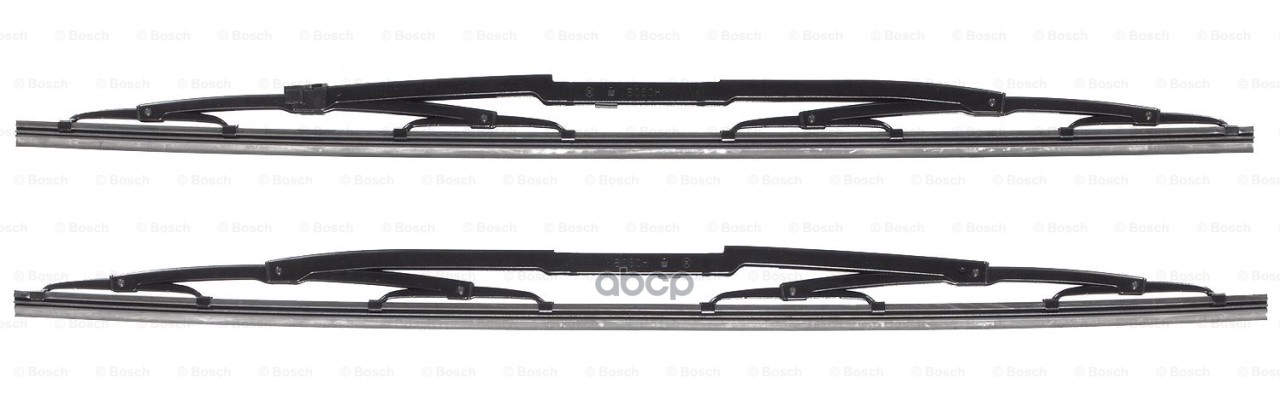Щетка стеклоочистителя 550/550 мм каркасная комплект 2 шт BOSCH Twin 3 397 001 909 Bosch арт. 3 397 001 909