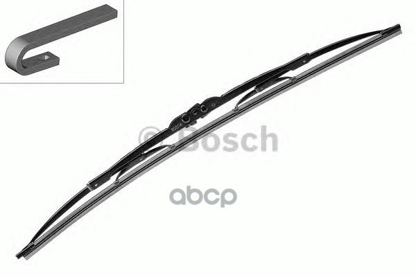 Щетка стеклоочистителя 475 мм каркасная 1 шт BOSCH Twin 3 397 004 582 Bosch арт. 3 397 004 582