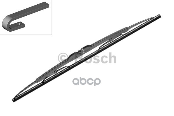 Щетка стеклоочистителя задняя 430 мм каркасная 1 шт BOSCH 3 397 015 046 Bosch арт. 3 397 015 046