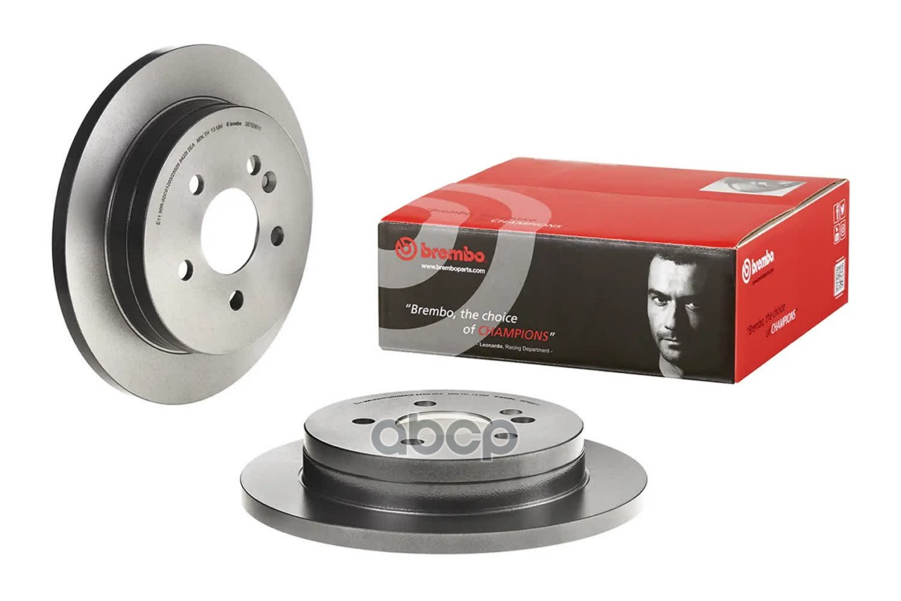 Диск тормозной задн. с УФ покрытием MERCEDES-BENZ M-CLASS (W163) 02/98-06/05 Brembo арт. 08.7936.11