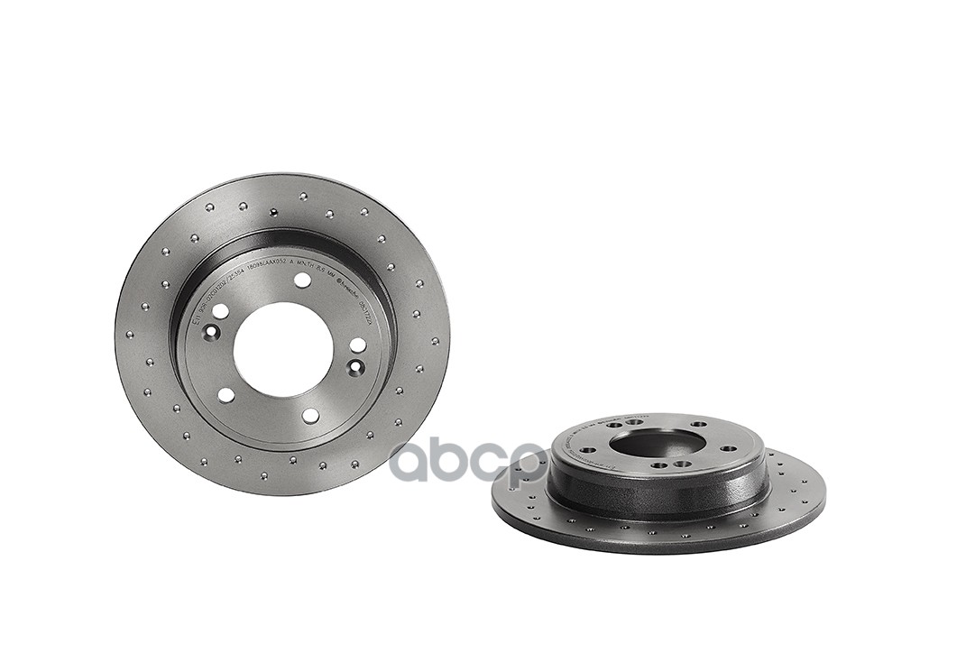 Диск Тормозной Xtra | Зад | Brembo арт. 08C1722X