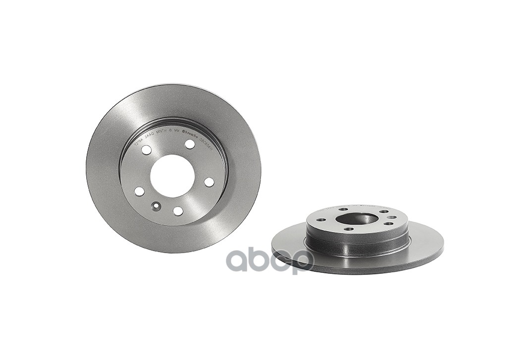 Диск Тормозной Uv Coated | Зад | Brembo арт. 08C65611
